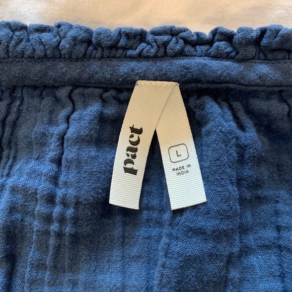 Pact Blue Tank Top - Picture 3 of 5